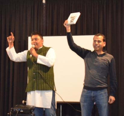Mr Manoj Bhura and Mr. Natwar Tibrewal at its best - Auction time